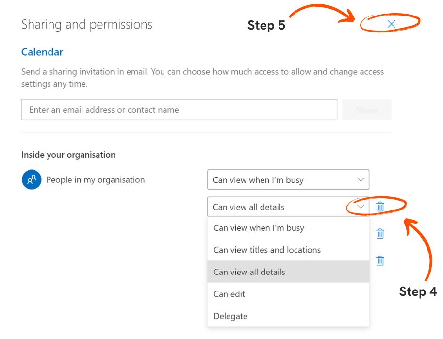 How To Hide Your Calendar From Everyone In Office 365